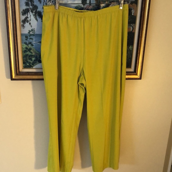 ๐ dianaira Silk Wide Leg Lined, High elastic waist reversible matte-shiny pants - Picture 1 of 10